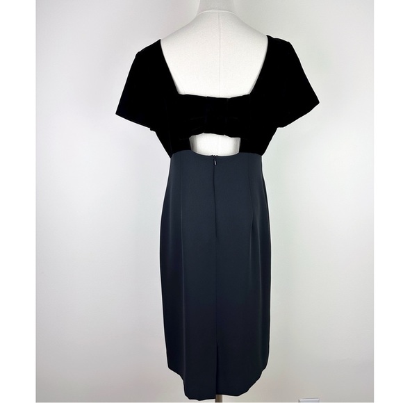 Liz Claiborne Vintage Black Sweetheart Dress - Picture 2 of 10